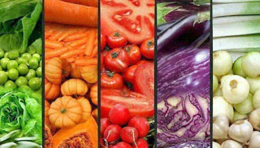 Resultado de imagen de verduras de colores