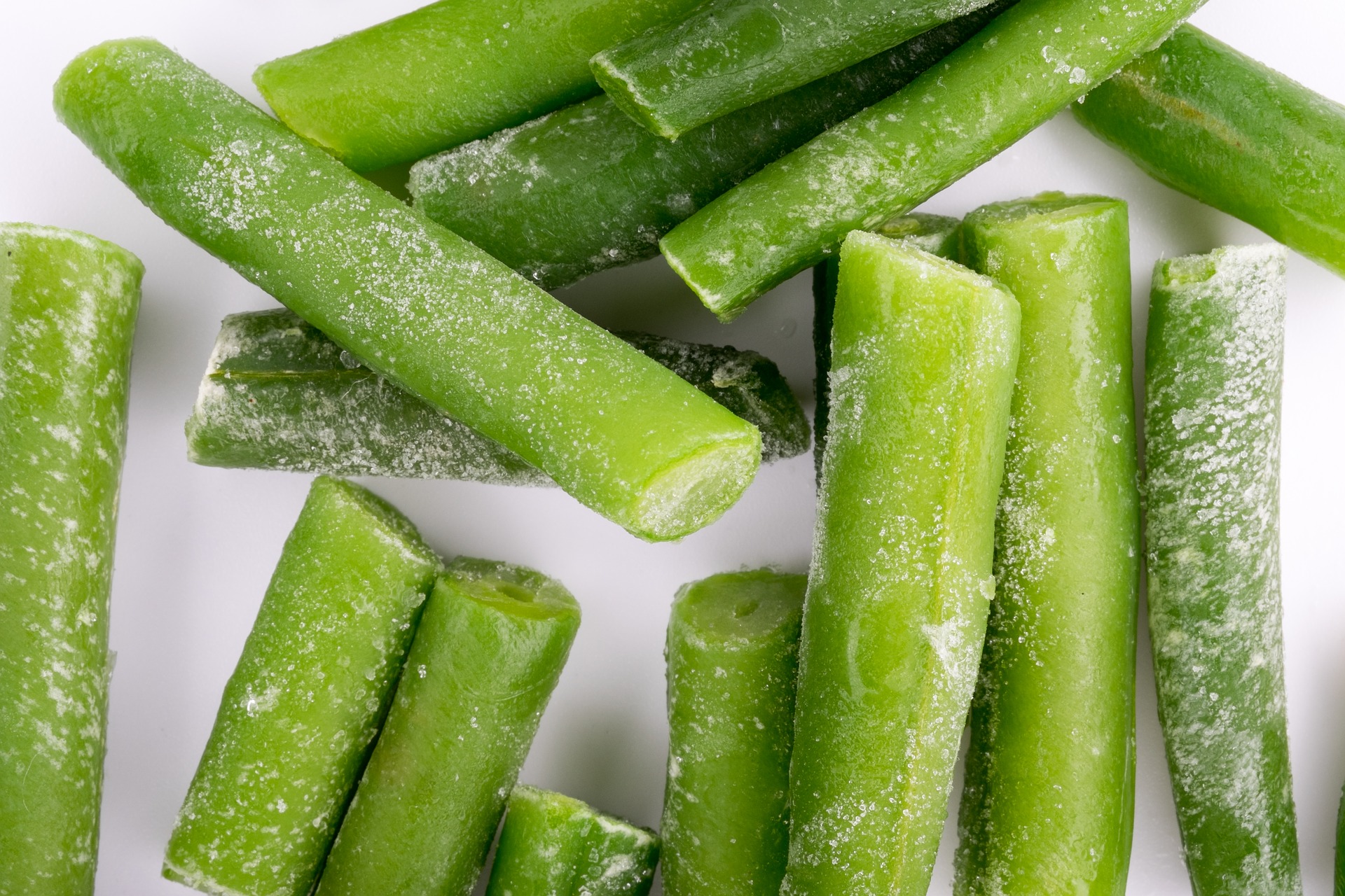 Los valores nutricionales en las verduras congeladas